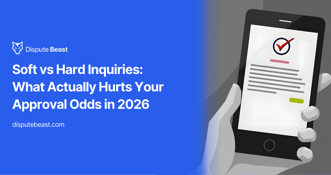 Soft vs Hard Inquiries: What Actually Hurts Your Approval Odds in 2026