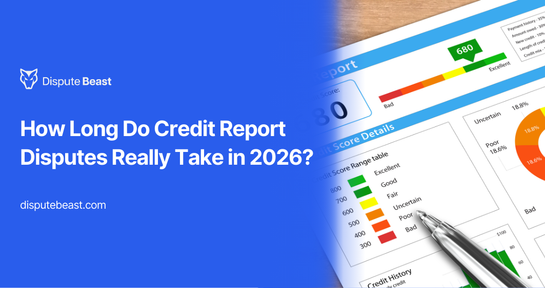 How Long Do Credit Report Disputes Really Take in 2026?