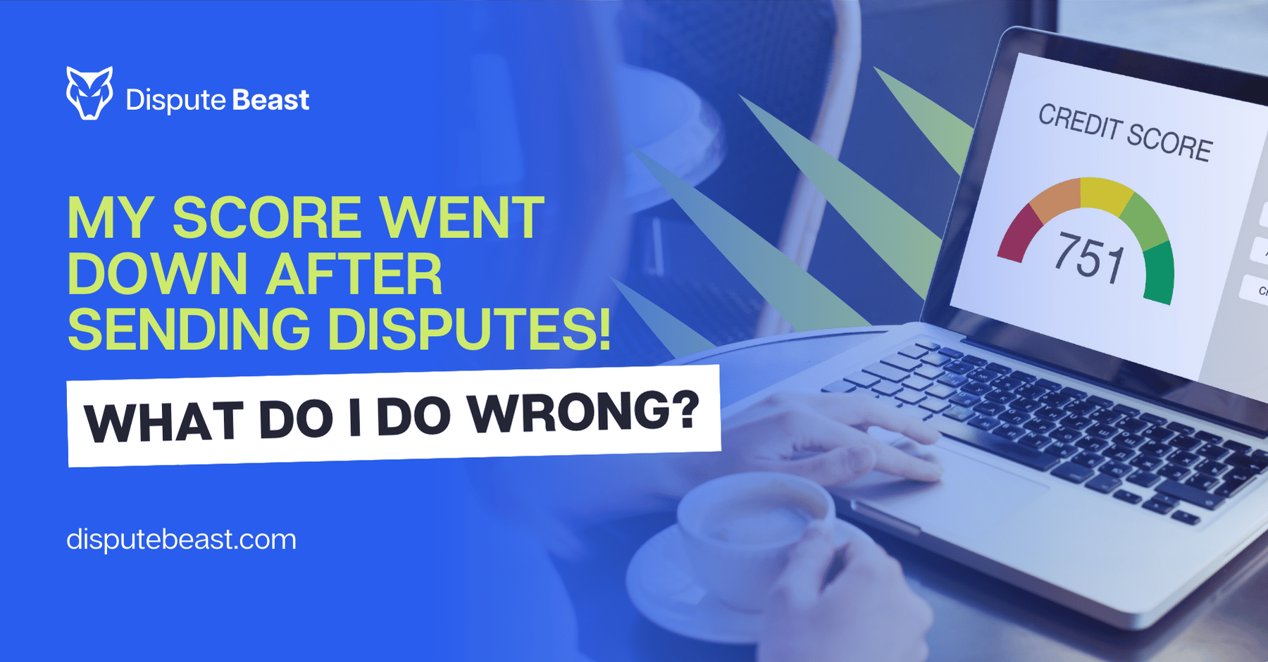 My Score Went Down After Sending Disputes! What do I do wrong?